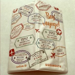 Travel document holder